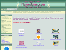 Tablet Screenshot of flamedame.com